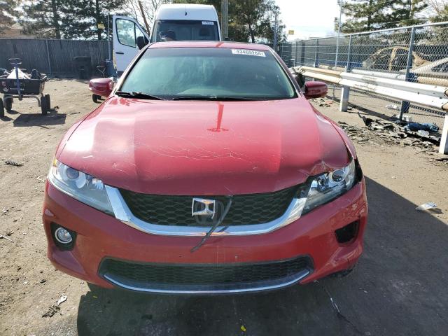 1HGCT1B76EA011320 - 2014 HONDA ACCORD EX RED photo 5