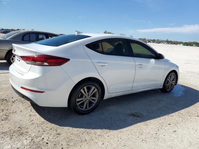 5NPD84LF3JH233702 - 2018 HYUNDAI ELANTRA SEL WHITE photo 3