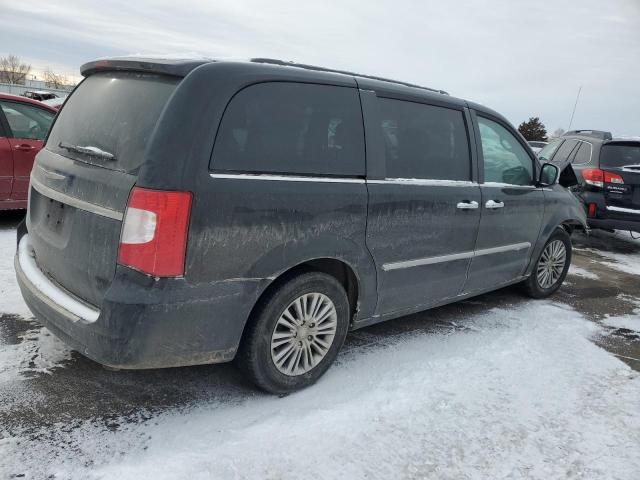 2C4RC1CG6ER150205 - 2014 CHRYSLER TOWN & COU TOURING L BLACK photo 3