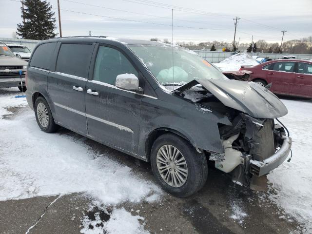 2C4RC1CG6ER150205 - 2014 CHRYSLER TOWN & COU TOURING L BLACK photo 4