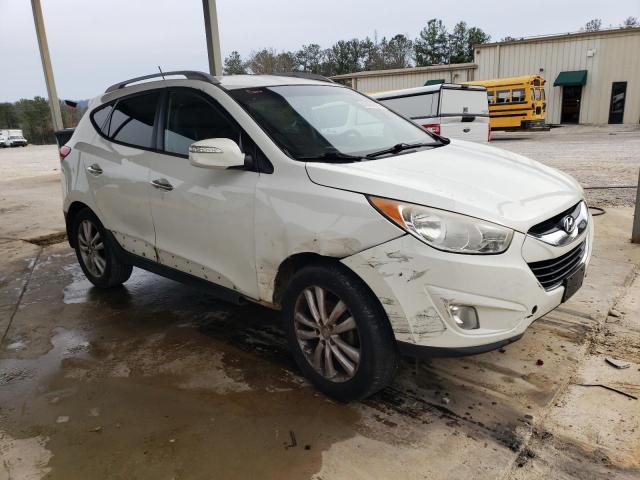 KM8JU3AC7BU126401 - 2011 HYUNDAI TUCSON GLS WHITE photo 4