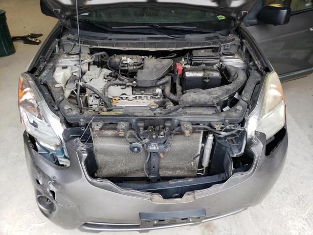 JN8AS5MV7DW640716 - 2013 NISSAN ROGUE S GRAY photo 11