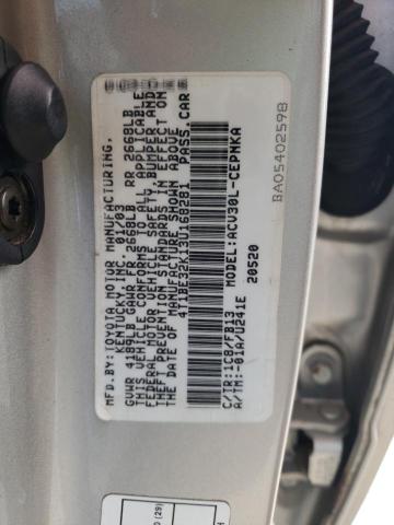 4T1BE32K13U168281 - 2003 TOYOTA CAMRY LE SILVER photo 12
