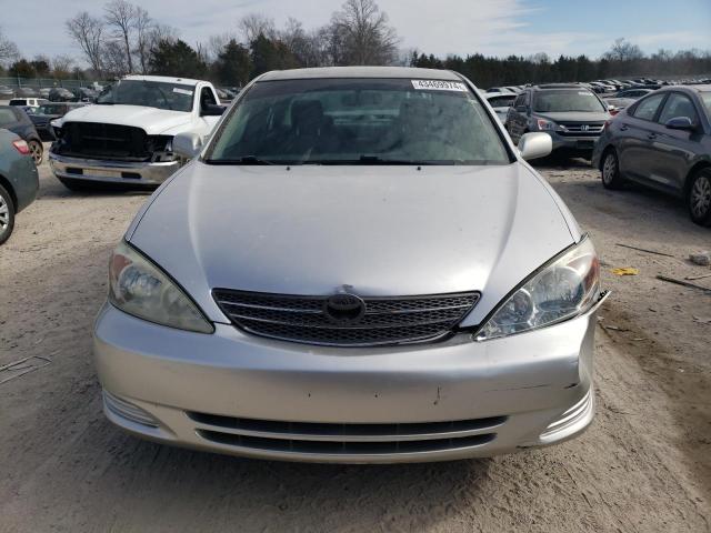 4T1BE32K13U168281 - 2003 TOYOTA CAMRY LE SILVER photo 5