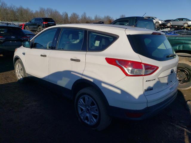 1FMCU0F73EUD37568 - 2014 FORD ESCAPE S WHITE photo 2