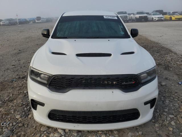 1C4RDHDG7MC661501 - 2021 DODGE DURANGO GT WHITE photo 5