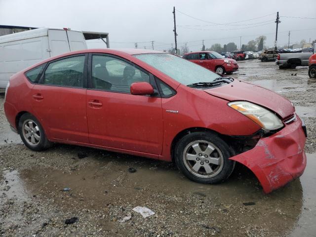 JTDKB20U083312329 - 2008 TOYOTA PRIUS RED photo 4