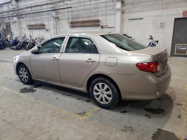 2T1BU40E59C015001 - 2009 TOYOTA COROLLA BASE TAN photo 2
