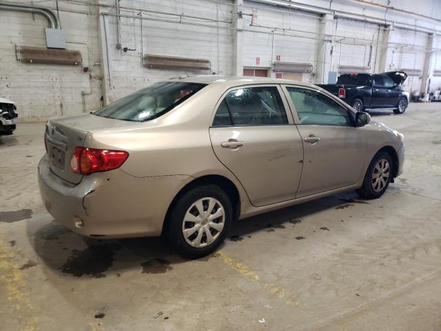 2T1BU40E59C015001 - 2009 TOYOTA COROLLA BASE TAN photo 3