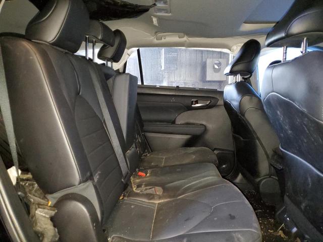 5TDGZRBH9MS557407 - 2021 TOYOTA HIGHLANDER XLE BLACK photo 11