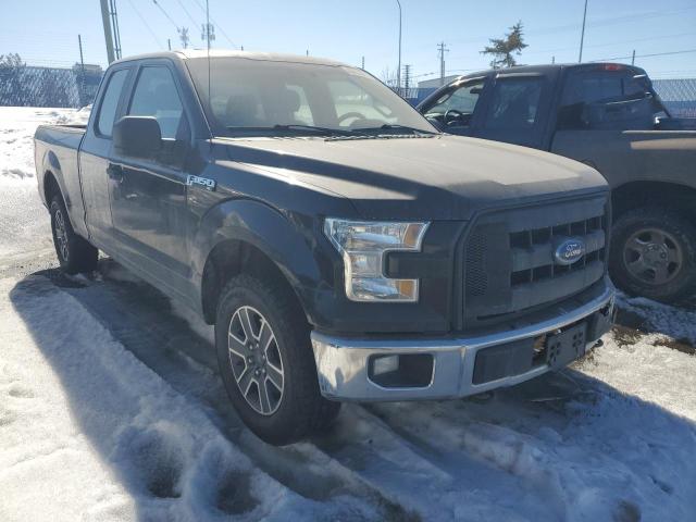 1FTEX1E88FKE12041 - 2015 FORD F150 SUPER CAB BLACK photo 4