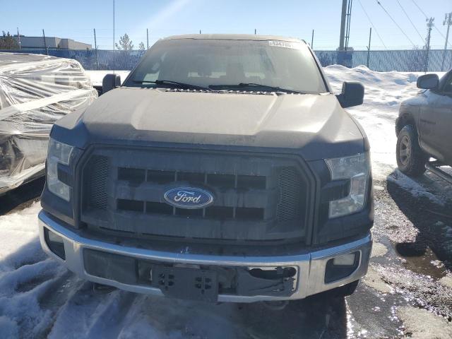 1FTEX1E88FKE12041 - 2015 FORD F150 SUPER CAB BLACK photo 5