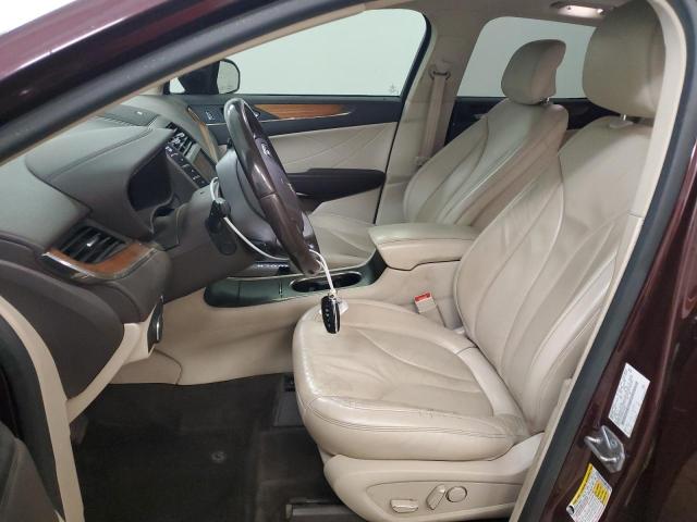 5LMCJ2C94HUL08981 - 2017 LINCOLN MKC SELECT Բորդո լուսանկար 7