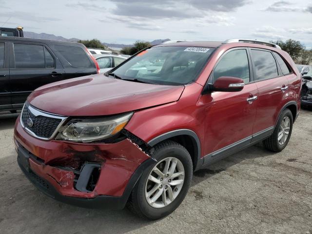 5XYKT4A7XEG526656 - 2014 KIA SORENTO LX RED photo 1