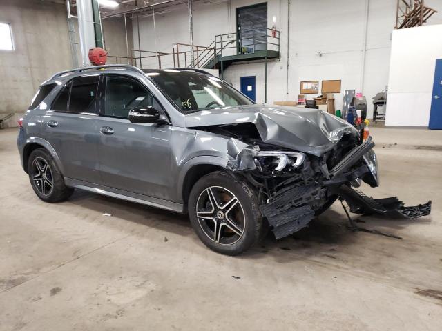 4JGFB5KB4LA043122 - 2020 MERCEDES-BENZ GLE 450 4MATIC GRAY photo 4