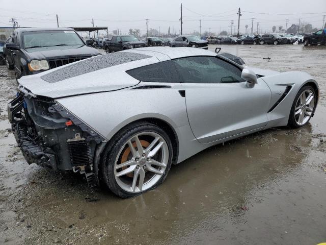 1G1YM2D74F5119247 - 2015 CHEVROLET CORVETTE STINGRAY Z51 3LT SILVER photo 3