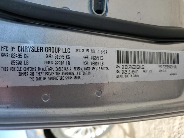 2C3CCARG6EH328122 - 2014 CHRYSLER 300 SILVER photo 12