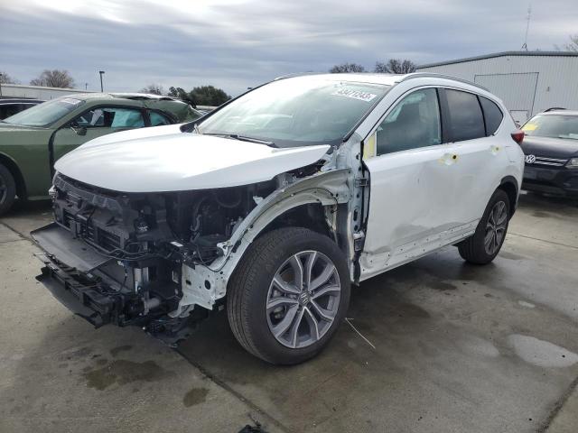 7FARW2H98NE041297 - 2022 HONDA CR-V TOURING WHITE photo 1