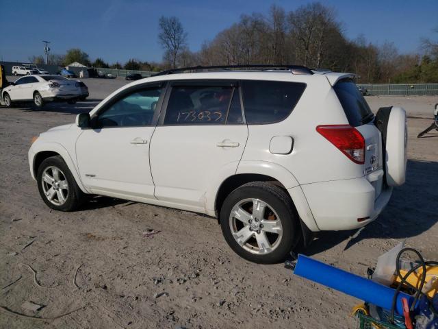 JTMBK32VX76013472 - 2007 TOYOTA RAV4 SPORT WHITE photo 2