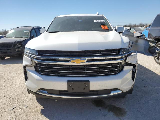 1GNSKNKDXMR416243 - 2021 CHEVROLET TAHOE K1500 LT WHITE photo 5