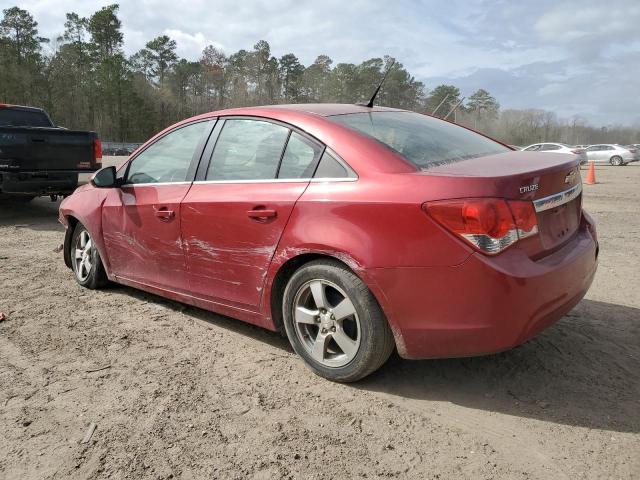 1G1PC5SB6D7191916 - 2013 CHEVROLET CRUZE LT RED photo 2