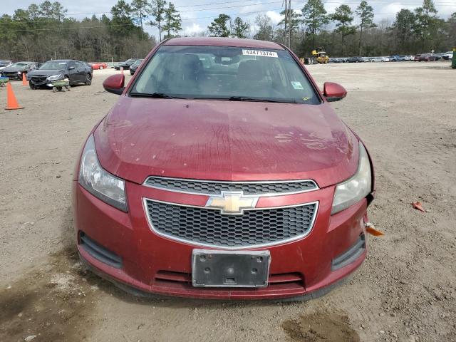 1G1PC5SB6D7191916 - 2013 CHEVROLET CRUZE LT RED photo 5