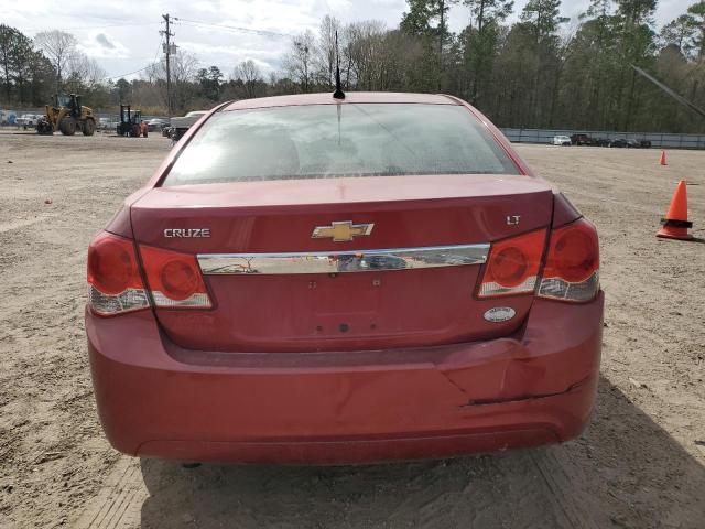 1G1PC5SB6D7191916 - 2013 CHEVROLET CRUZE LT RED photo 6