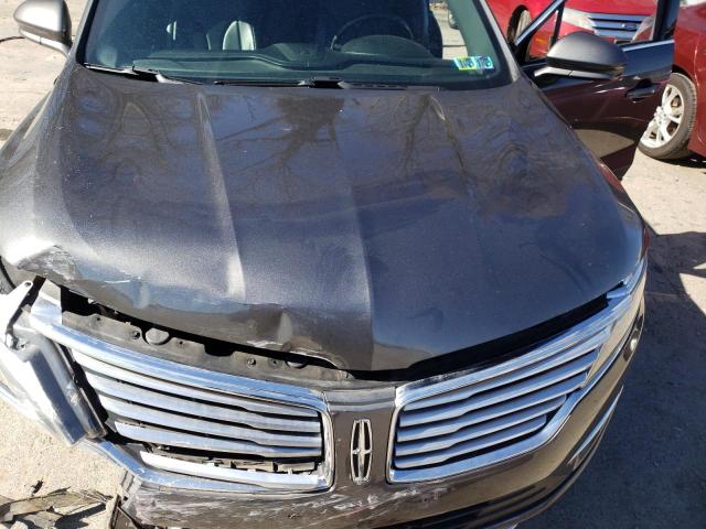 5LMCJ2D92JUL22575 - 2018 LINCOLN MKC SELECT Գրաֆիտ լուսանկար 12
