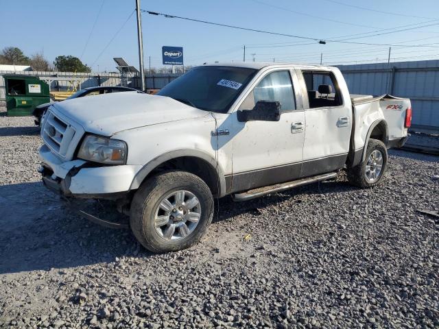 1FTPW14V67FA71588 - 2007 FORD F150 SUPERCREW WHITE photo 1