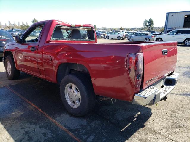 1GCCS146248186031 - 2004 CHEVROLET COLORADO MAROON photo 2