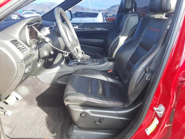 1C4RJFLT9JC328479 - 2018 JEEP GRAND CHER TRAILHAWK წითელი ფოტო 7