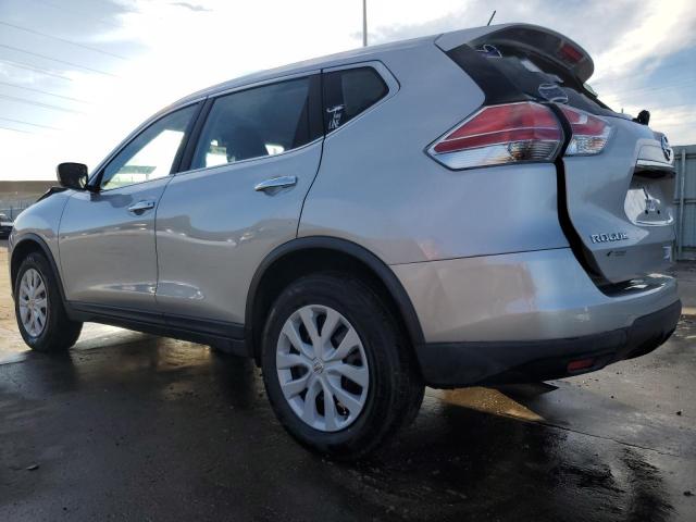 KNMAT2MV9FP564050 - 2015 NISSAN ROGUE S SILVER photo 2