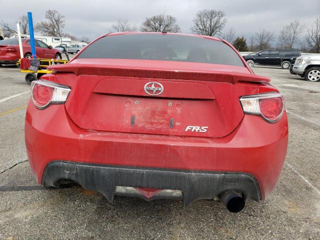 JF1ZNAA19D1732302 - 2013 TOYOTA SCION FR-S RED photo 6