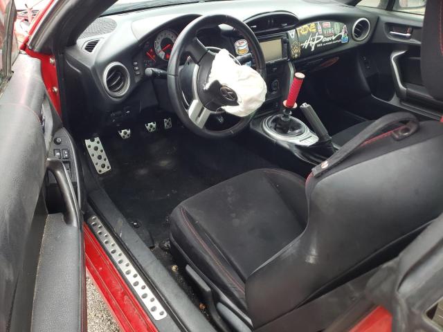 JF1ZNAA19D1732302 - 2013 TOYOTA SCION FR-S RED photo 8