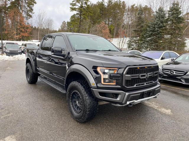 1FTFW1RGXHFB54562 - 2017 FORD F150 RAPTOR BLACK photo 1