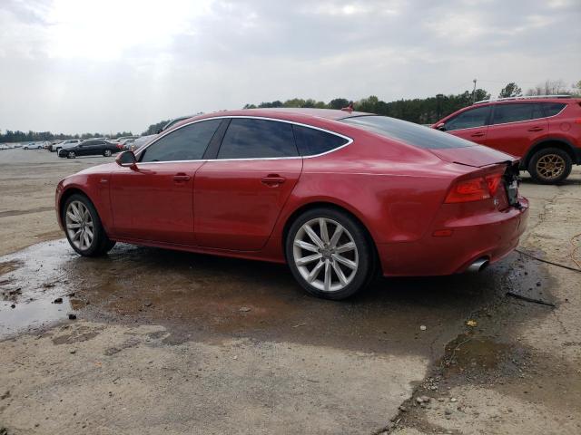 WAUYGAFC1CN055454 - 2012 AUDI A7 PREMIUM PLUS BURGUNDY photo 2