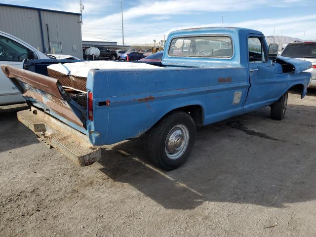 F25YRM01314 - 1971 FORD F250 BLUE photo 3