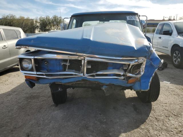 F25YRM01314 - 1971 FORD F250 BLUE photo 5