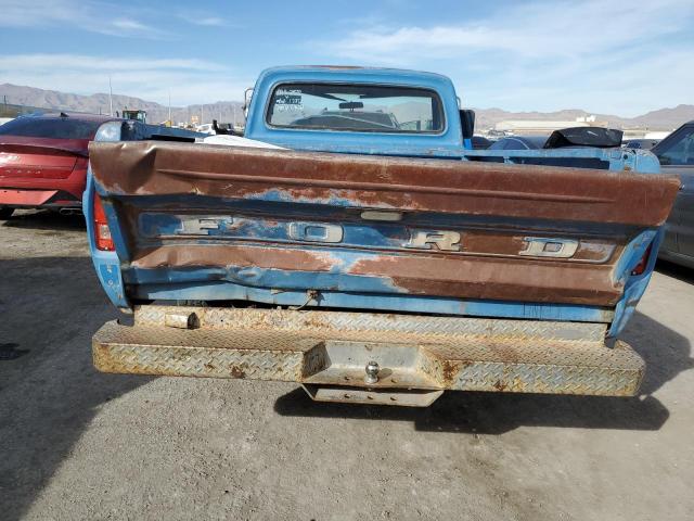 F25YRM01314 - 1971 FORD F250 BLUE photo 6