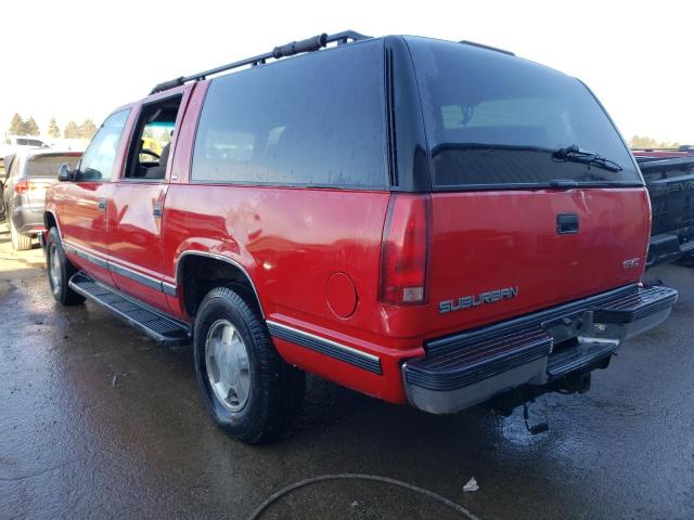 1GKFK16R7XJ763366 - 1999 GMC SUBURBAN K1500 RED photo 2