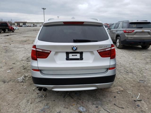 5UXWX5C53BL709838 - 2011 BMW X3 XDRIVE28I SILVER photo 6