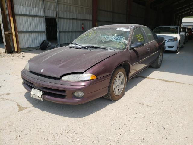 2B3HD46T1VH731492 - 1997 DODGE INTREPID MAROON photo 2