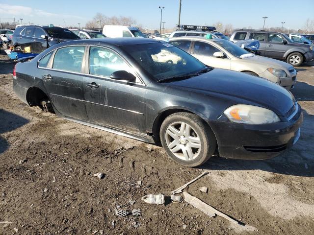 2G1WB5E32C1121635 - 2012 CHEVROLET IMPALA LT BLACK photo 4