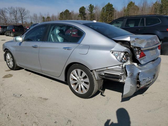 1HGCR2F84DA202000 - 2013 HONDA ACCORD EXL SILVER photo 2