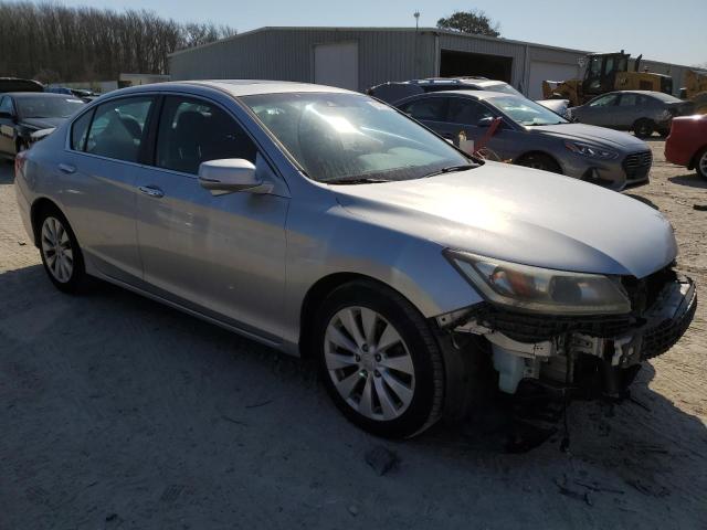 1HGCR2F84DA202000 - 2013 HONDA ACCORD EXL SILVER photo 4