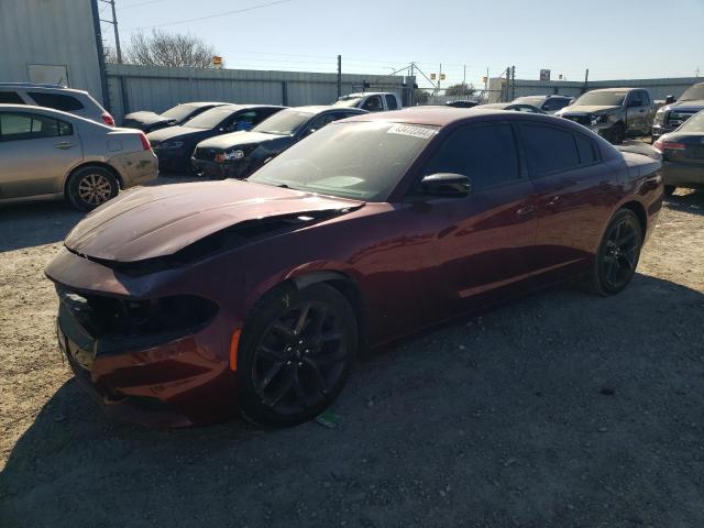 2C3CDXBG3KH670598 - 2019 DODGE CHARGER SXT MAROON photo 1