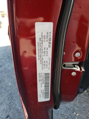 2C3CDXBG3KH670598 - 2019 DODGE CHARGER SXT MAROON photo 12