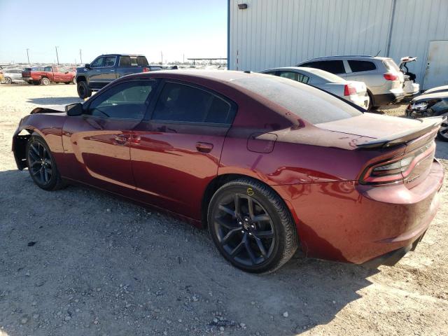 2C3CDXBG3KH670598 - 2019 DODGE CHARGER SXT MAROON photo 2