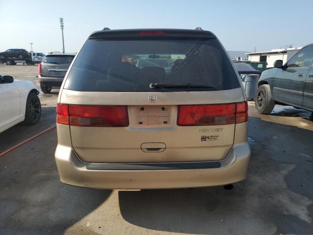 2HKRL1862YH556628 - 2000 HONDA ODYSSEY EX GOLD photo 6