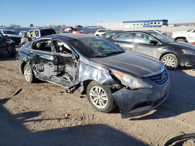 5NPEB4AC0BH030654 - 2011 HYUNDAI SONATA GLS BLUE photo 4